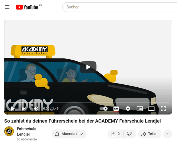 Die Bezahlung deines Führerscheins